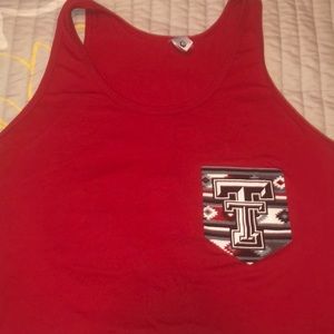Red Texas Tech Tank